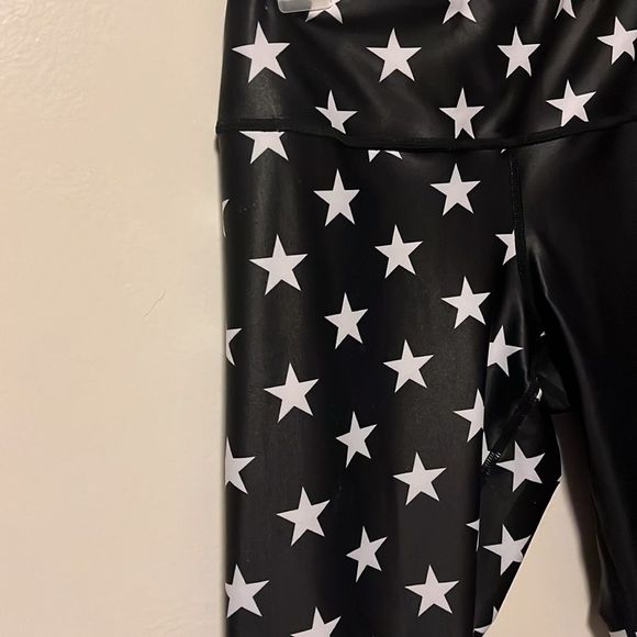 WATTIE INK STARS AND STRIPES LEGGINGS SIZE MEDIUM - Picture 5 of 9